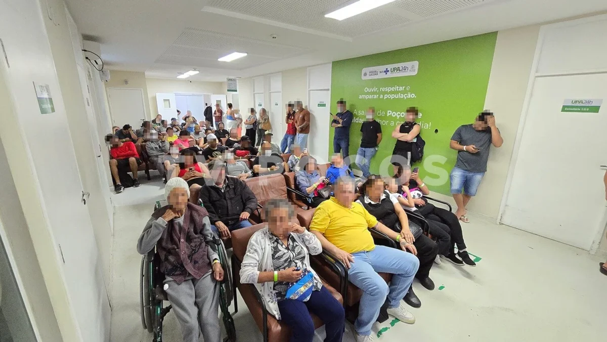 UPA registra alta demanda e pacientes relatam demora de até 5 horas no atendimento nesta terça (25)