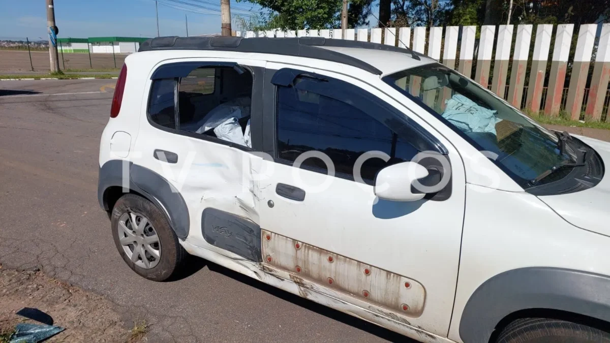 Colisão na MGC-146 deixa dois feridos na manhã deste sábado