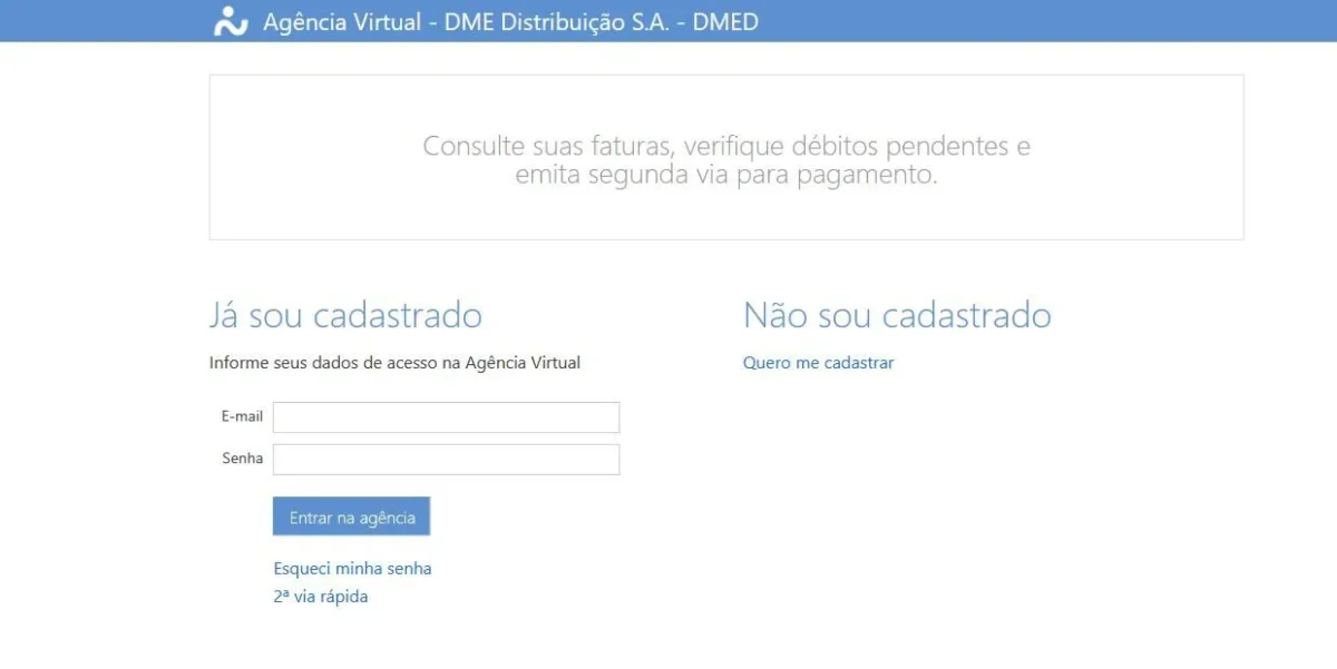 DME atualiza Agência Virtual e aplicativo a partir de 26 de novembro