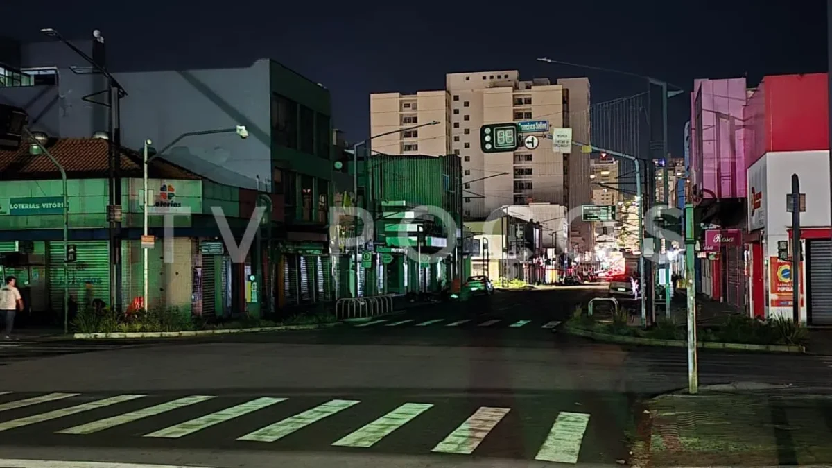 Apagão afeta região central em Poços de Caldas