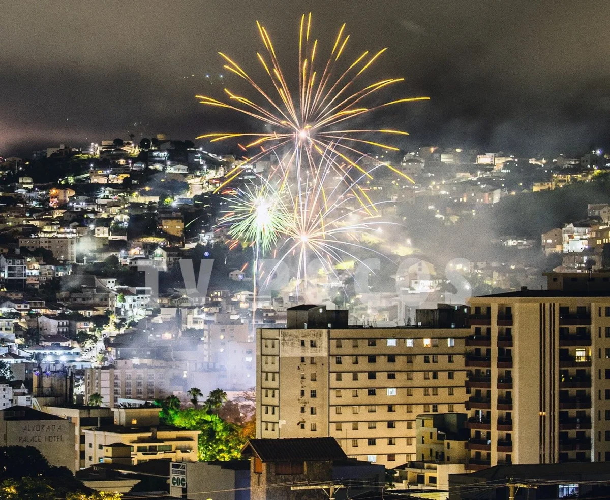 Réveillon 2026 terá fogos silenciosos, shows e segurança reforçada na praça Pedro Sanches