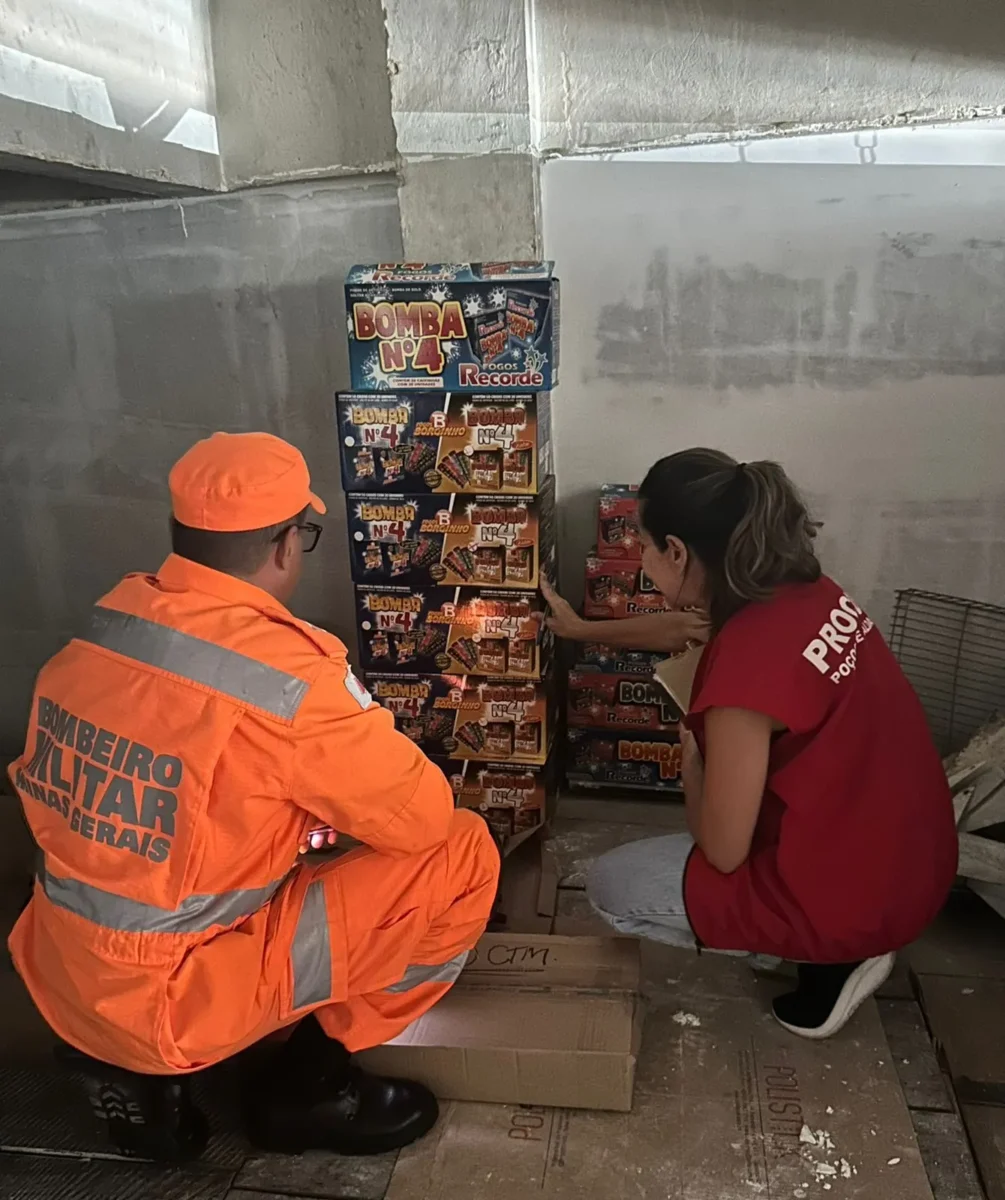 Operação apreende mais de 13 mil fogos de artifício e bombas com estampido