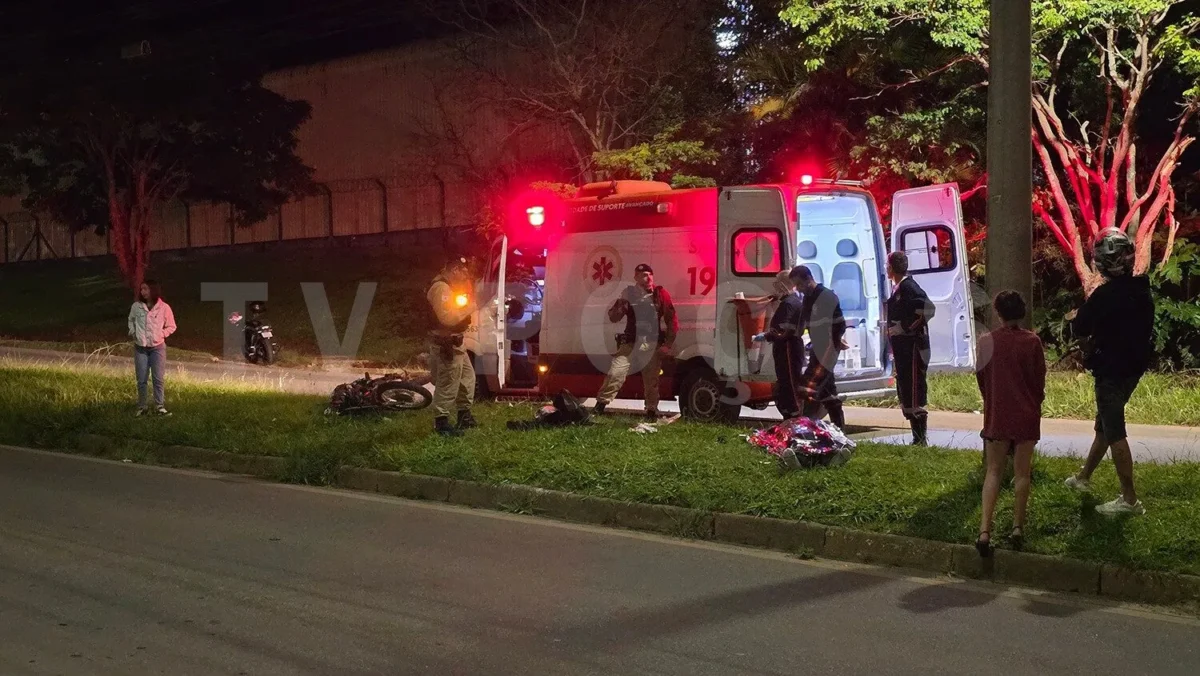 Motociclista de 21 anos morre após acidente na avenida Wenceslau Braz