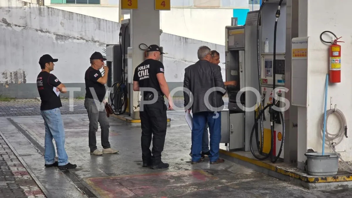 Operação “Bomba Fantasma” fiscaliza posto de combustíveis na rua Marechal Deodoro