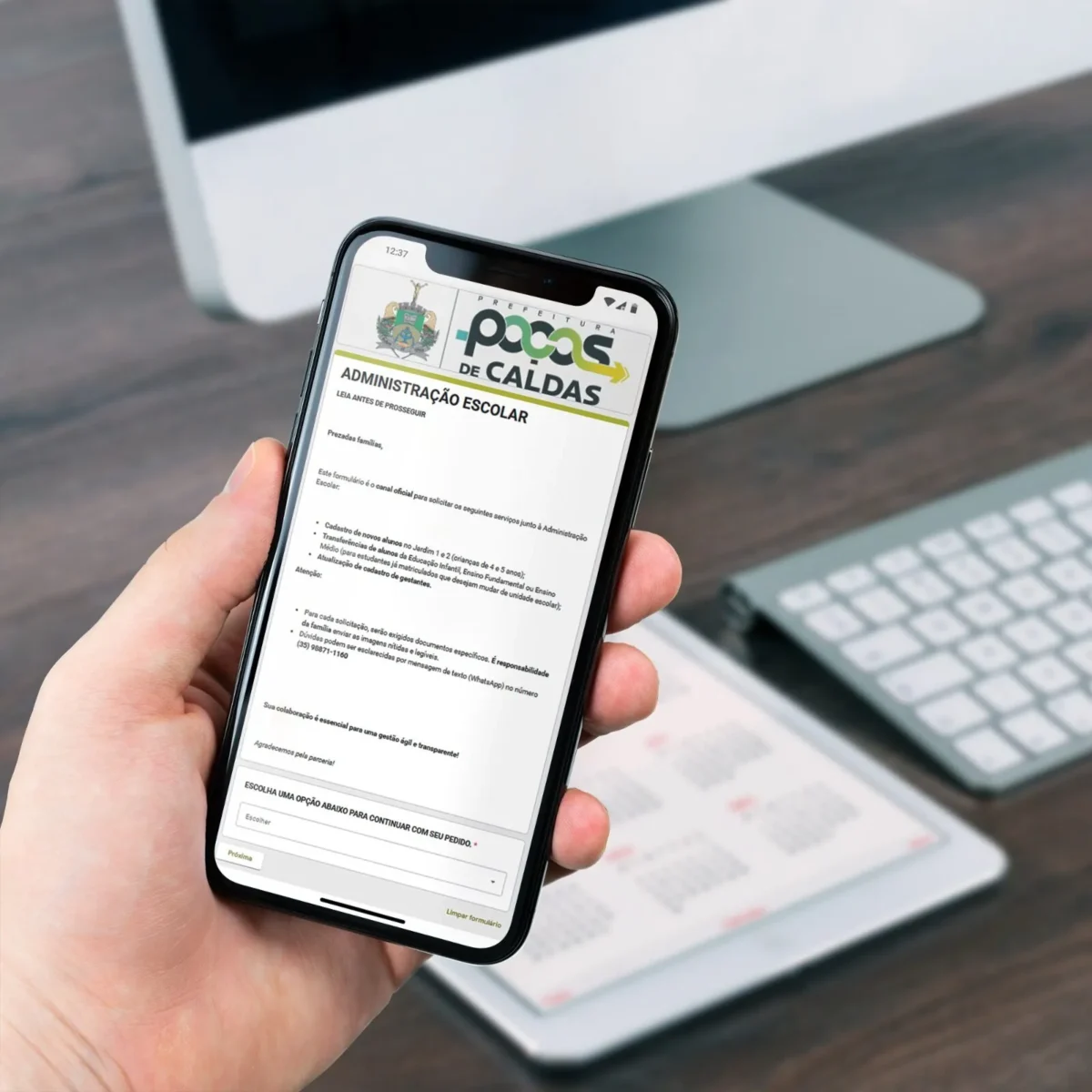 Cadastro da Educação Infantil será reaberto nesta terça-feira (16)