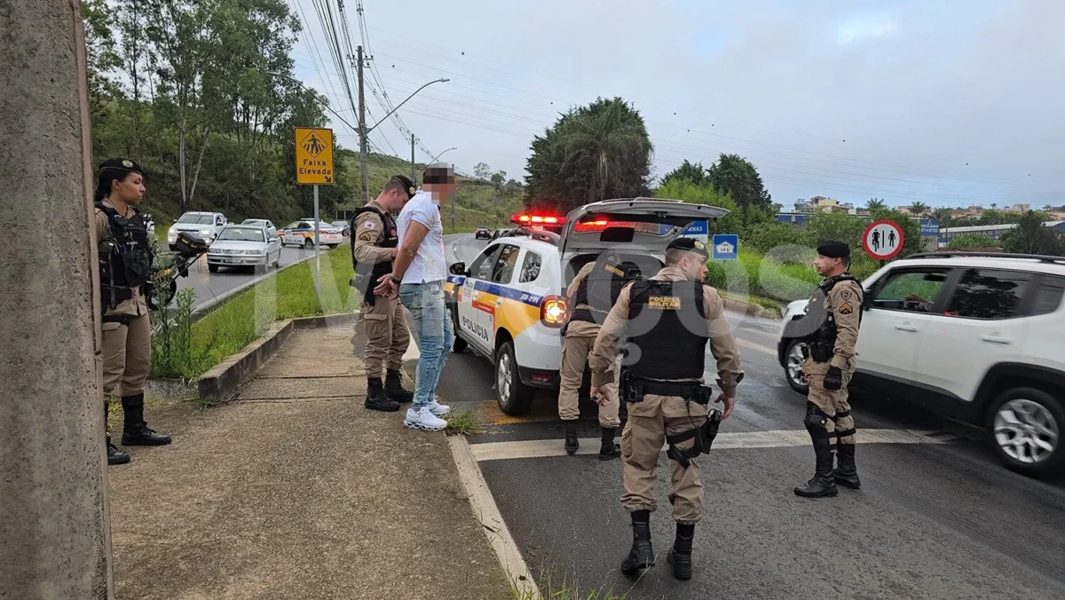 Perseguição do pedágio de Andradas a Poços termina com motorista preso
