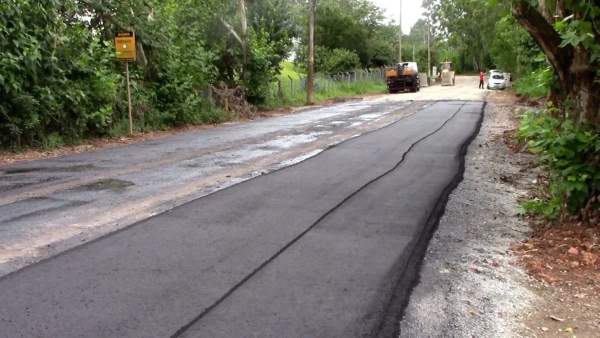 Ponte da avenida Celanese é reconstruída e recebe novo asfalto