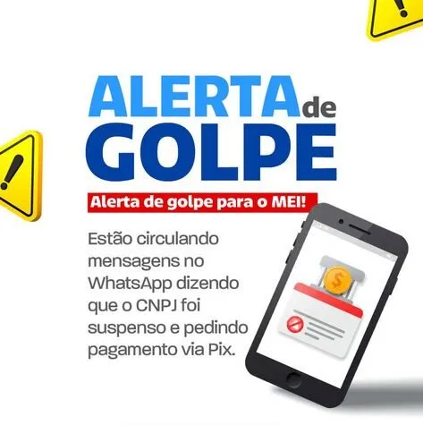 Golpe do falso cancelamento de CNPJ volta a atingir MEIs no início de 2026
