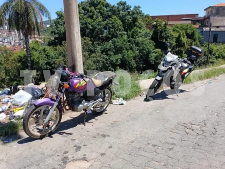 PM recupera motocicleta furtada e prende suspeito por receptação