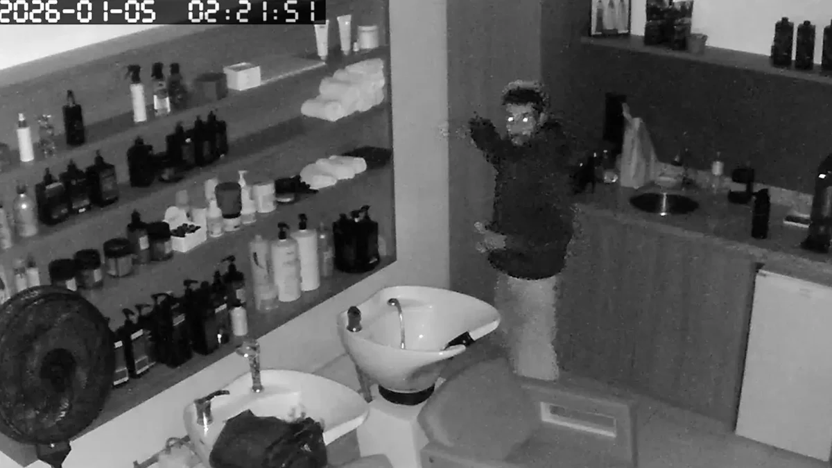 VÍDEO:  Espaço de estética é alvo de criminosos pela terceira vez em menos de um ano